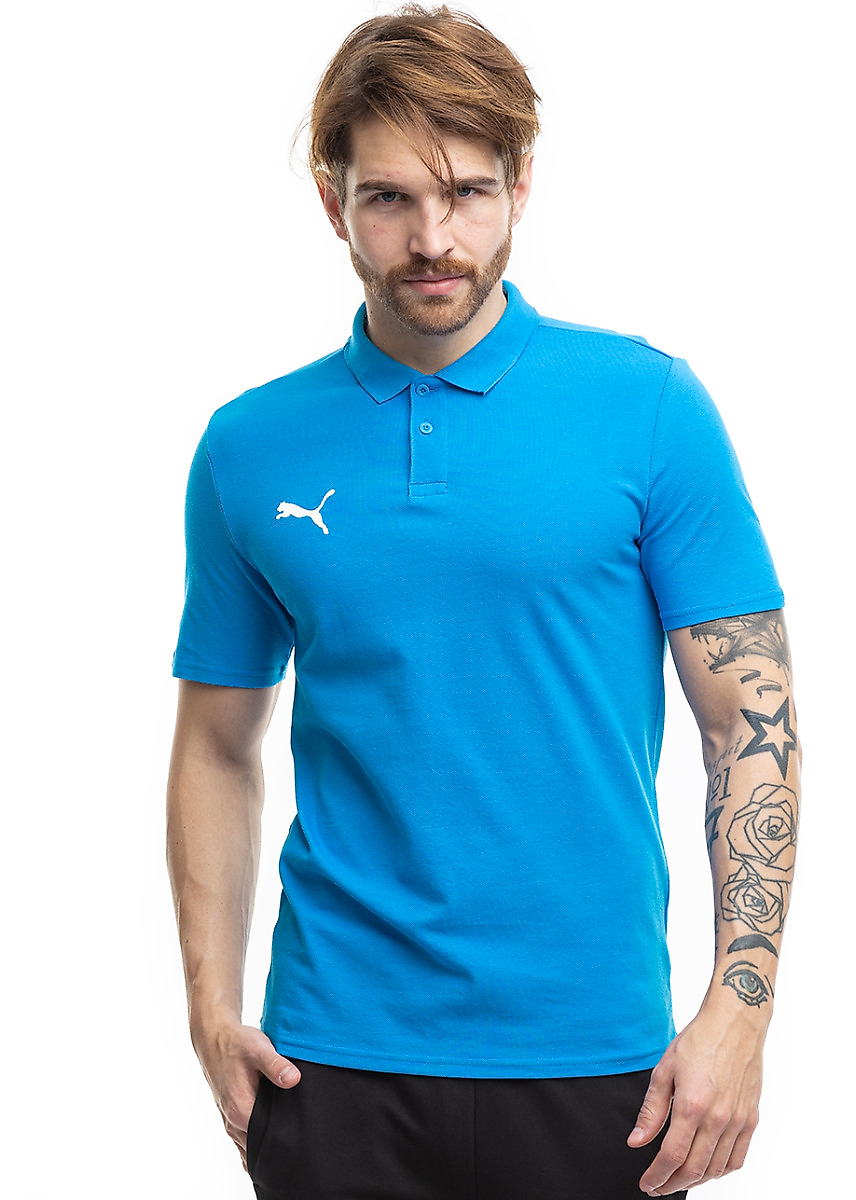 PUMA Herren T-Shirt Team Goal Casuals Polo 658605 02