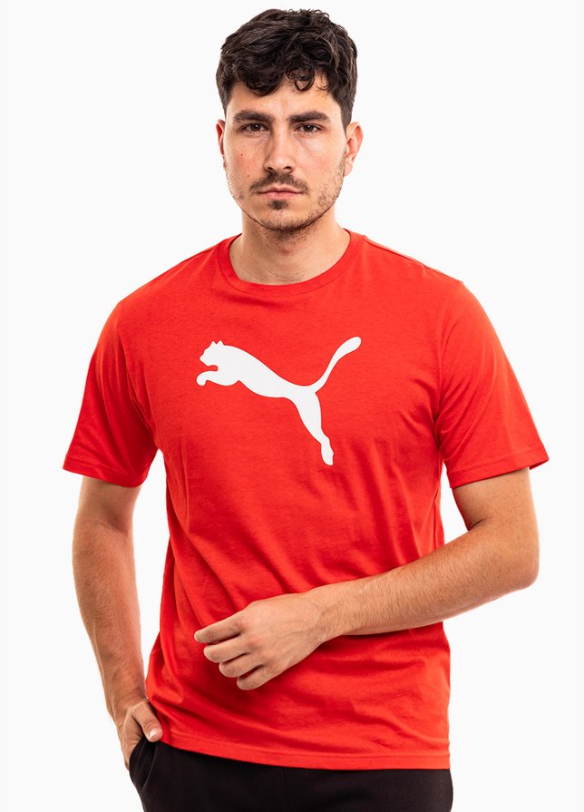PUMA Herren T-Shirt Team Rise Logo Jersey Cotton 658705 01 PUMA Herren T-Shirt Team Rise Logo Jersey Cotton 658705 01