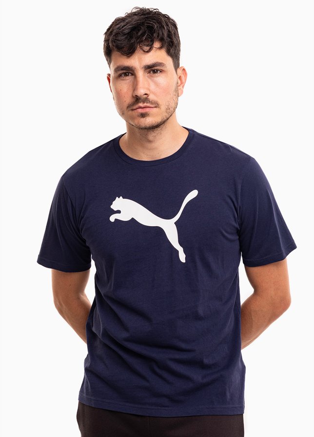 PUMA Herren T-Shirt Team Rise Logo Jersey Cotton 658705 06 PUMA Herren T-Shirt Team Rise Logo Jersey Cotton 658705 06