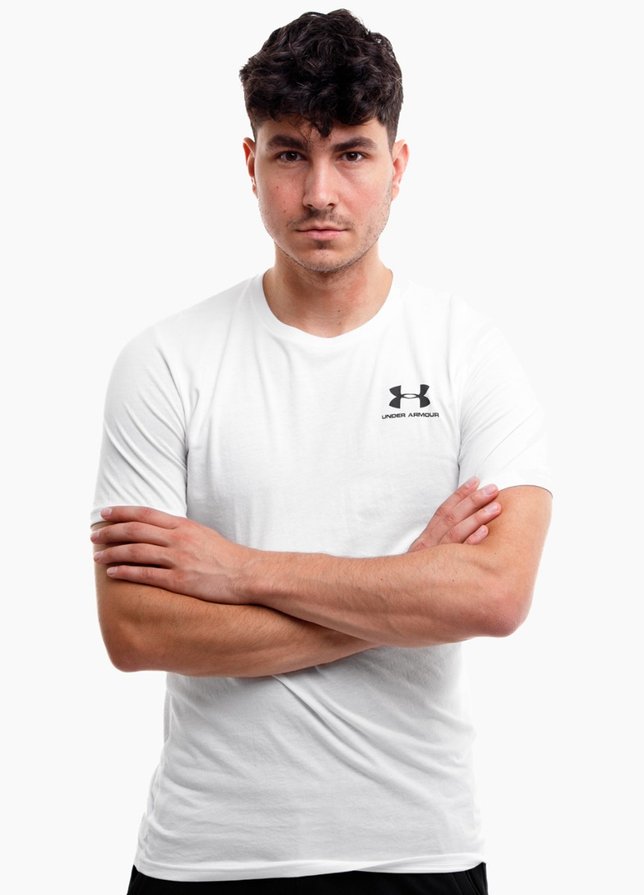 Under Armour Herren T-Shirt Sportstyle Left Chest SS 1326799 100 Under Armour Herren T-Shirt Sportstyle Left Chest SS 1326799 100