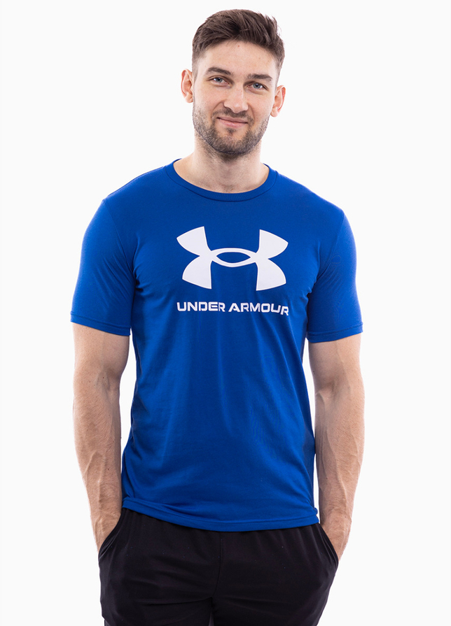 Under Armour Herren T-Shirt Sportstyle Logo 1382911 432 Under Armour Herren T-Shirt Sportstyle Logo 1382911 432