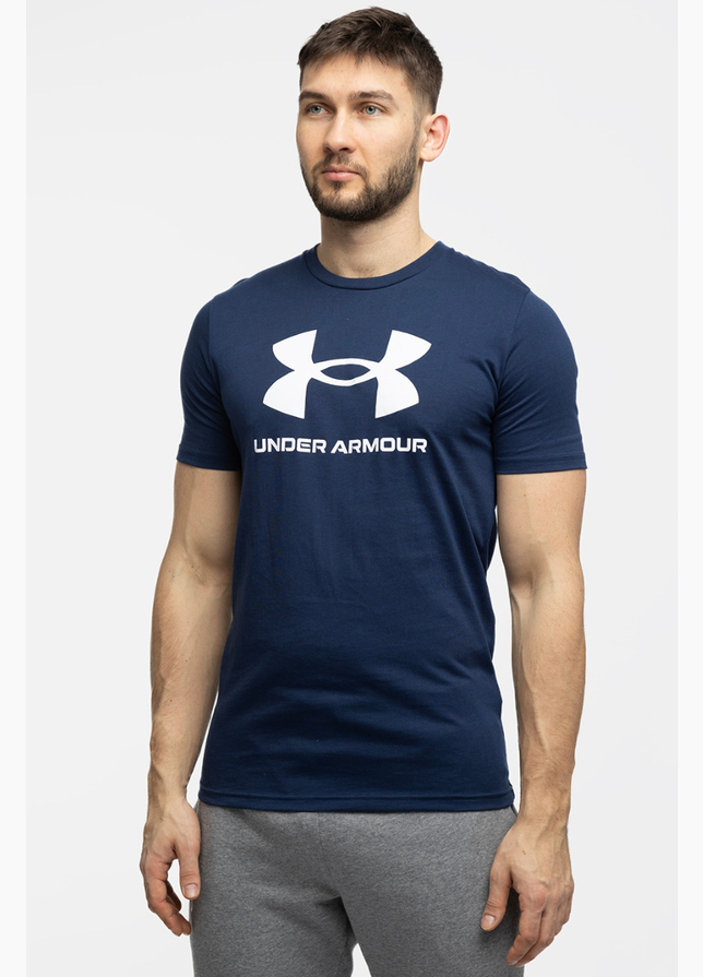 Under Armour Herren T-Shirt Sportstyle Logo 1382911 408 Under Armour Herren T-Shirt Sportstyle Logo 1382911 408