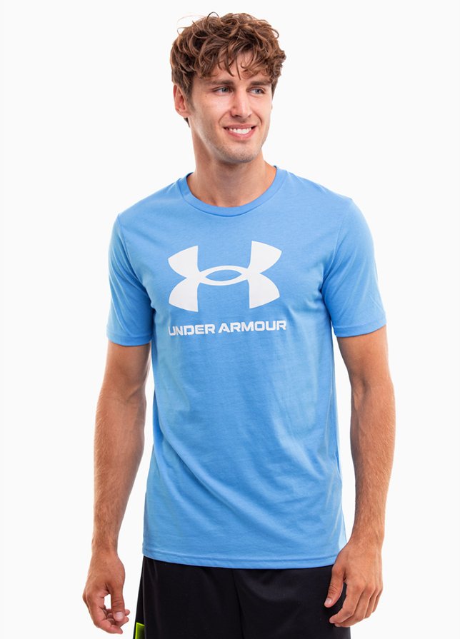 Under Armour Herren T-Shirt Sportstyle Logo 1382911 444 Under Armour Herren T-Shirt Sportstyle Logo 1382911 444