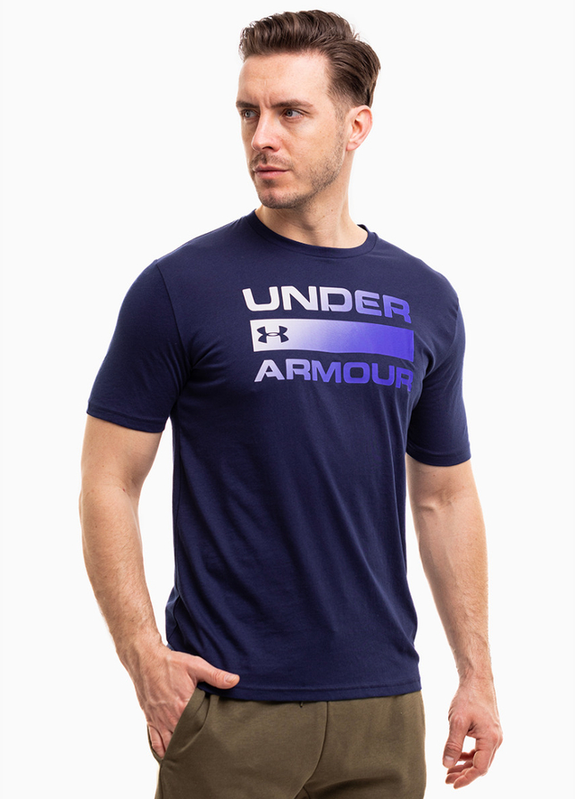 Under Armour Herren-T-Shirt Team Issue Wordmark SS 1329582 408 Under Armour Herren-T-Shirt Team Issue Wordmark SS 1329582 408