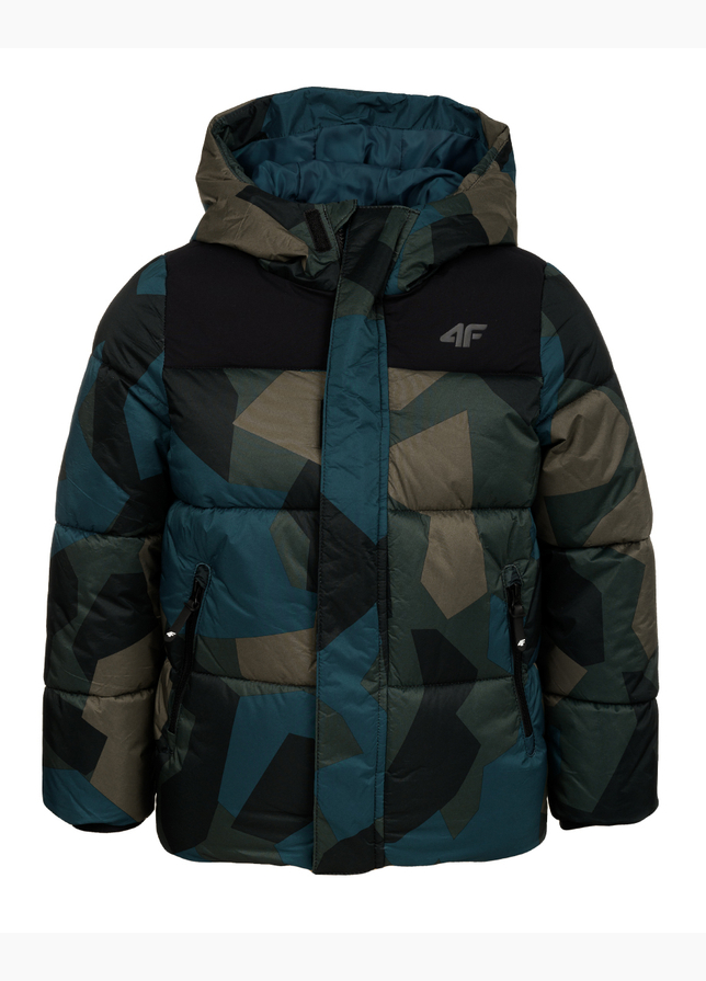4F Kinder Jacke allover HJZ22 JKUMP004 90A 4F Kinder Jacke allover HJZ22 JKUMP004 90A