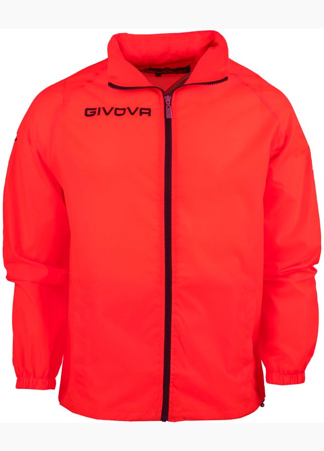 Givova Kinder-Regenjacke Rain Basico Fluo JR RJ001 0012 Givova Kinder-Regenjacke Rain Basico Fluo JR RJ001 0012