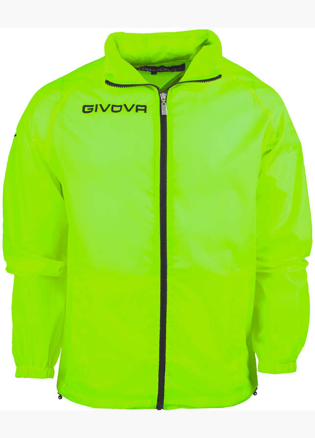 Givova Kinder-Regenjacke Rain Basico Fluo JR RJ001 0019 Givova Kinder-Regenjacke Rain Basico Fluo JR RJ001 0019
