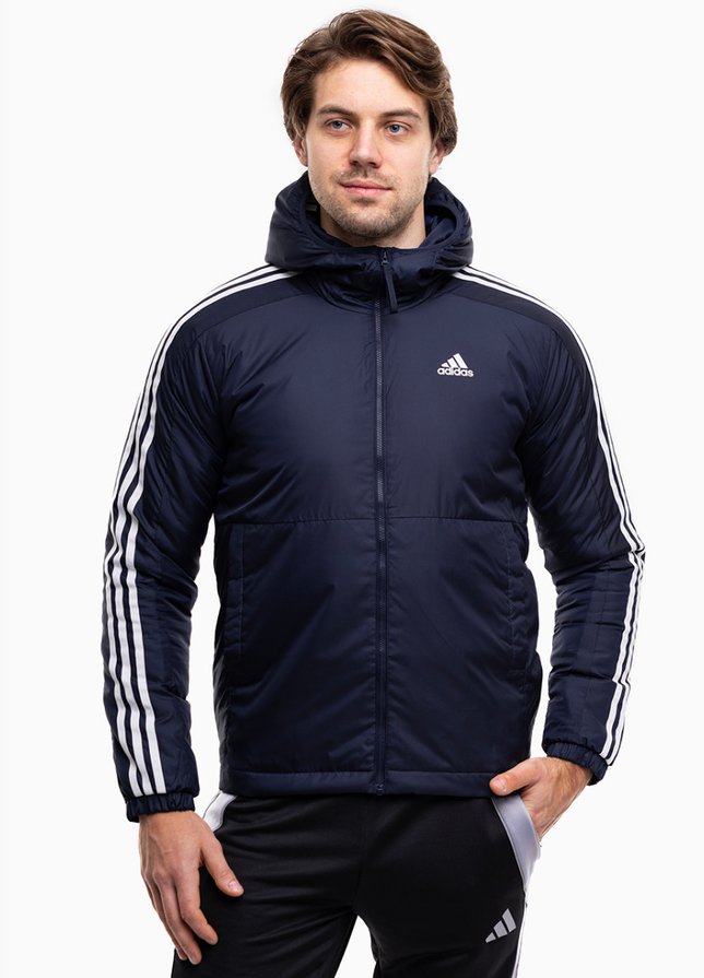 adidas Herrenjacke Essentials 3-Stripes Insulated Hooded IS1278 adidas Herrenjacke Essentials 3-Stripes Insulated Hooded IS1278