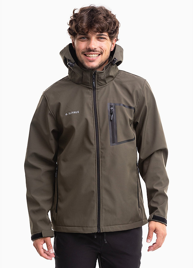 Alpinus Herren Jacke Softshell Stenshuvud BR11952 Alpinus Herren Jacke Softshell Stenshuvud BR11952