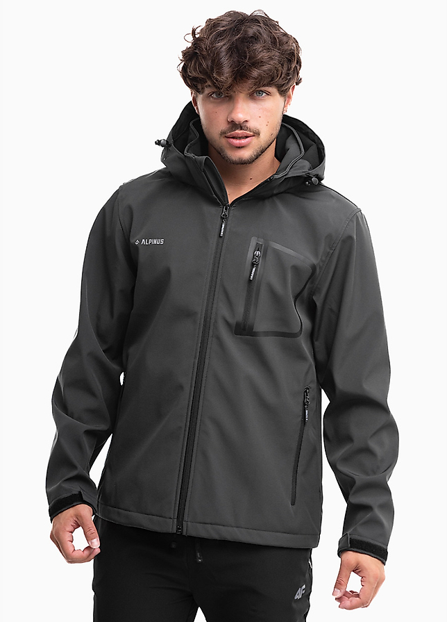 Alpinus Herren Jacke Softshell Stenshuvud BR11959 Alpinus Herren Jacke Softshell Stenshuvud BR11959