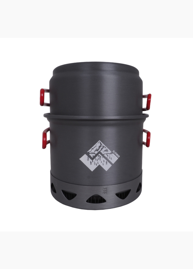 Alpinus Camping Kochgeschirr Set Valdes Radiator DE11142 Alpinus Camping Kochgeschirr Set Valdes Radiator DE11142