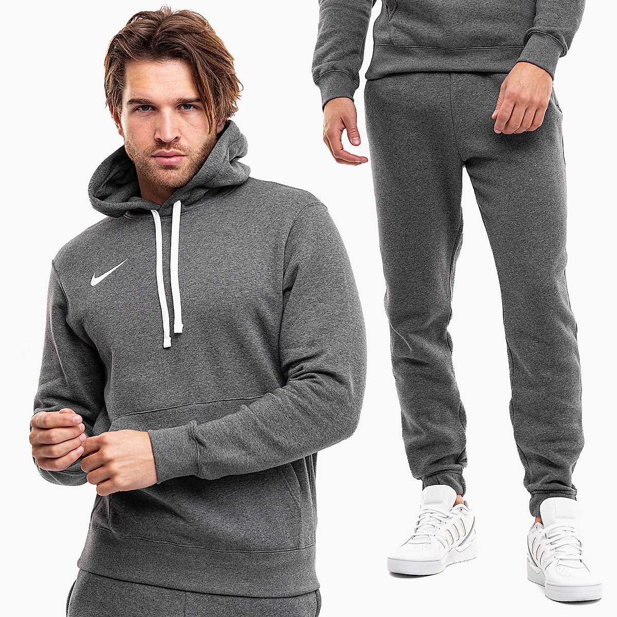Nike Herren Trainingsanzug Park 20 Hoodie CW6894 071 / CW6907 071