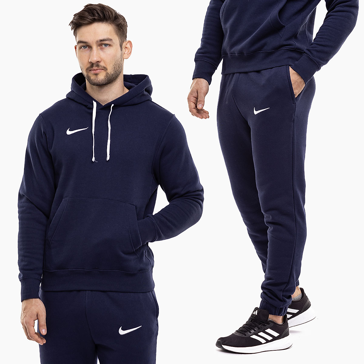 Nike Herren Trainingsanzug Park 20 Hoodie CW6894 451 / CW6907 451