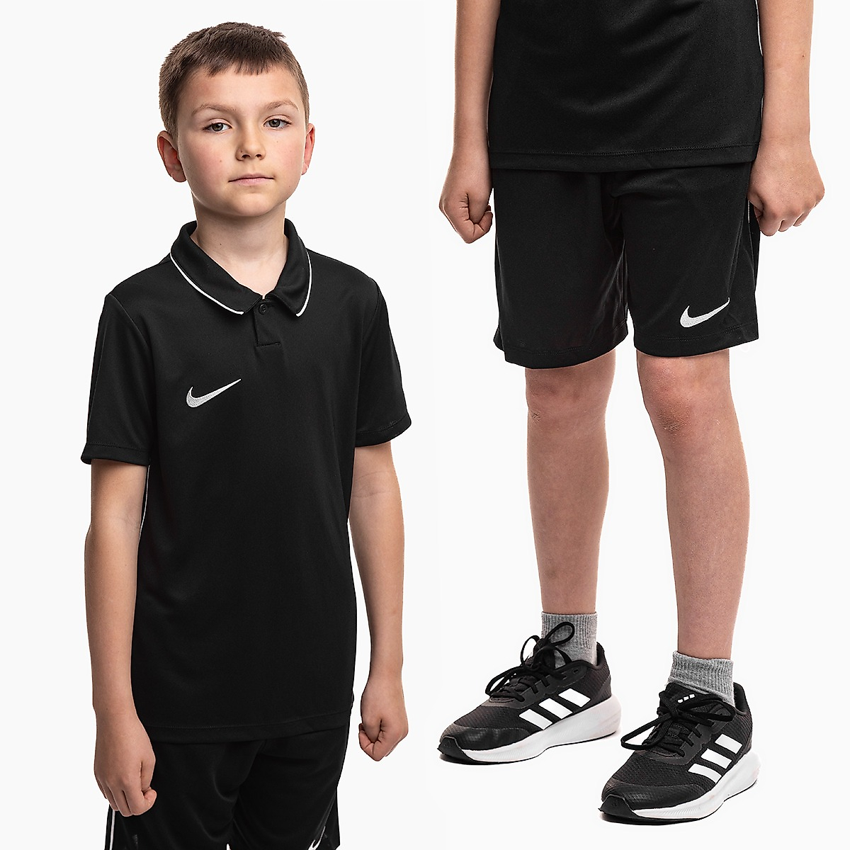 Nike Kinder Trainingsset Dri Fit Park 26 Polo HM7145 010/HM7164 010