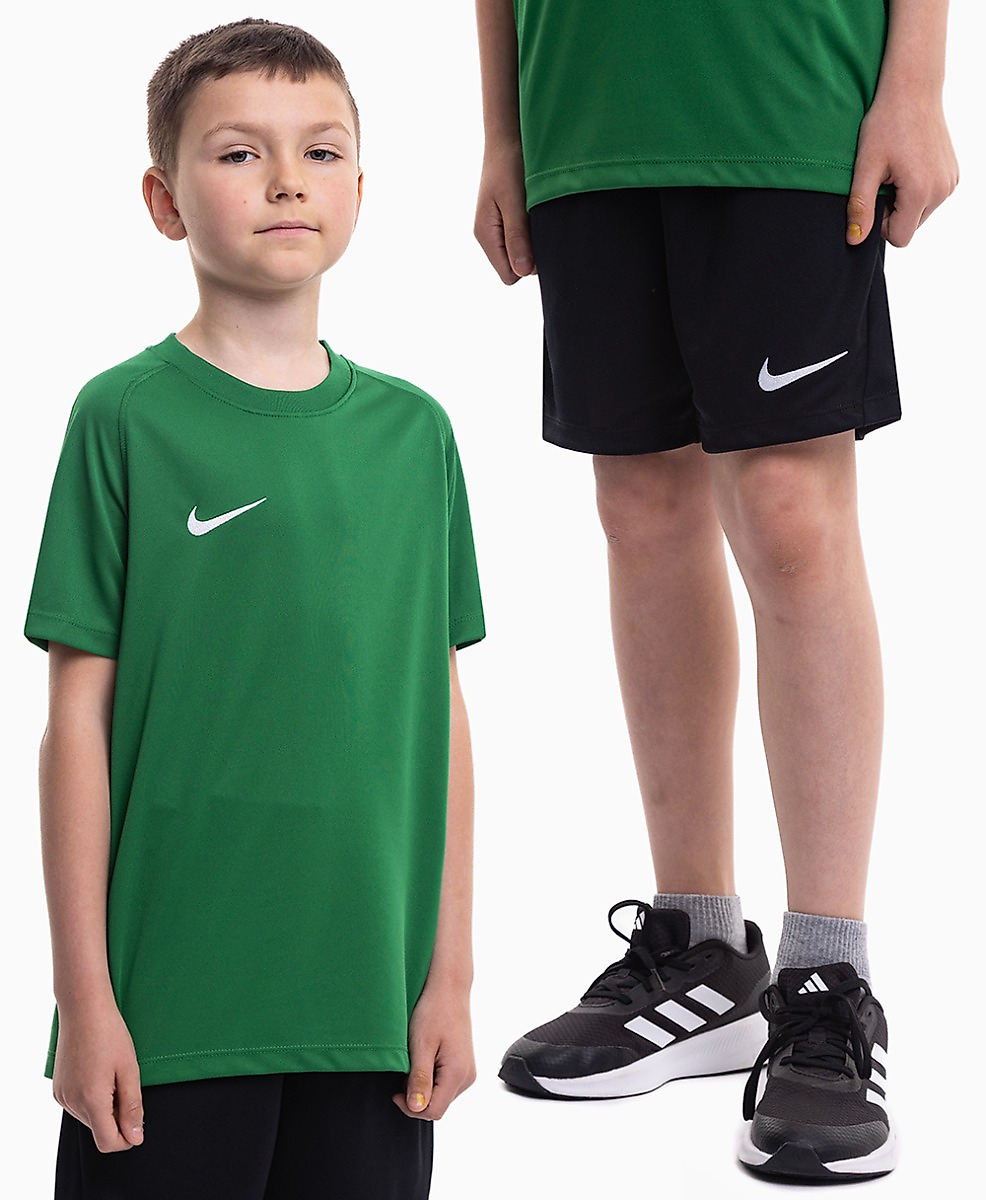 Nike Kinder Sportset T-Shirt Shorts Dri Fit Park VIII HV8182 302/BV6865 010