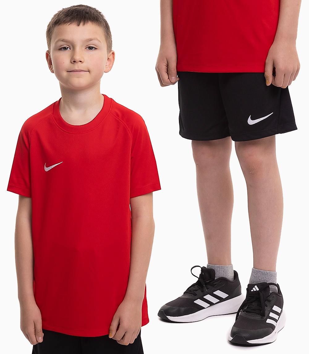 Nike Kinder Sportset T-Shirt Shorts Dri Fit Park VIII HV8182 657/BV6865 010