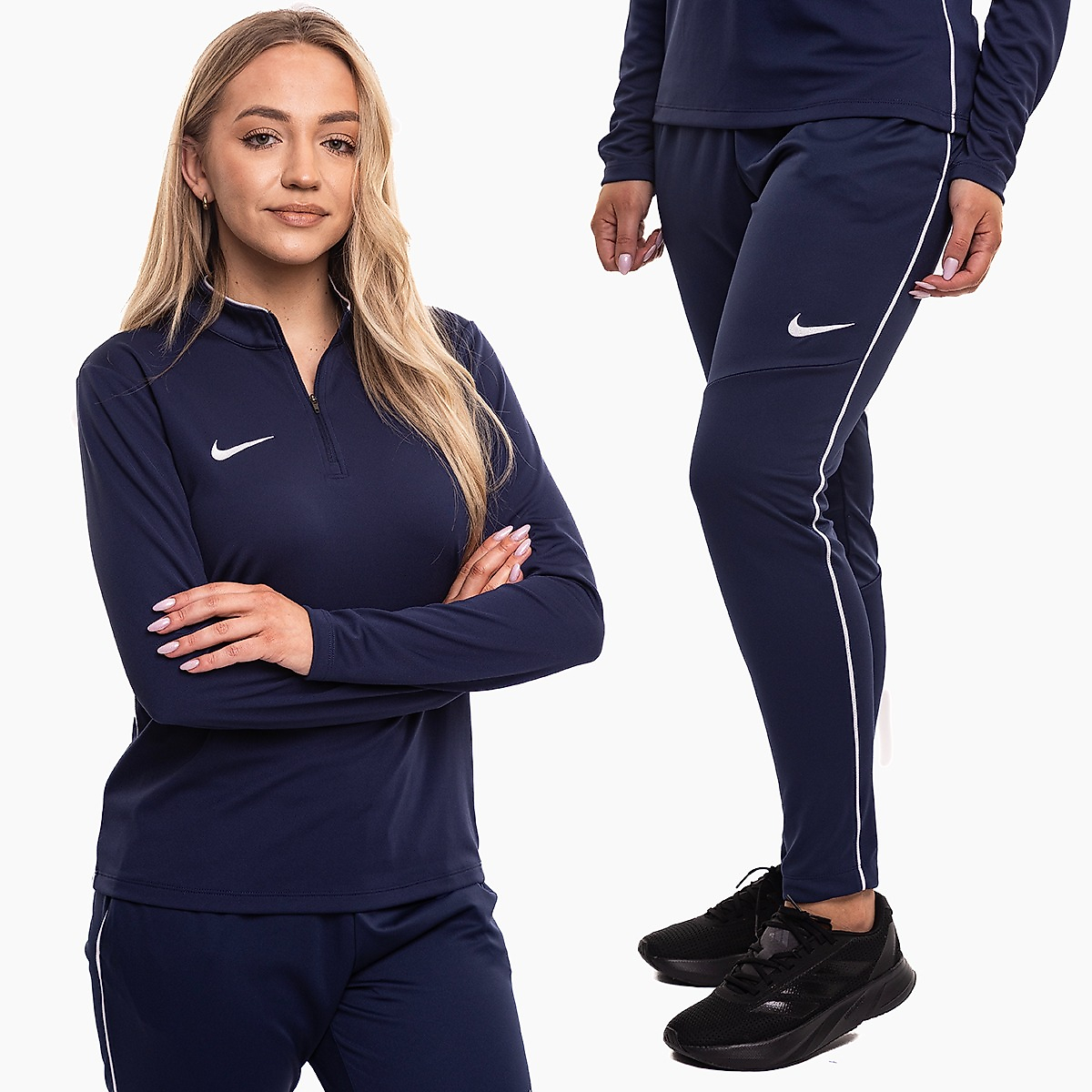 Damen Set Nike Park 26 Drill Top IB7540 410/HM7210 410