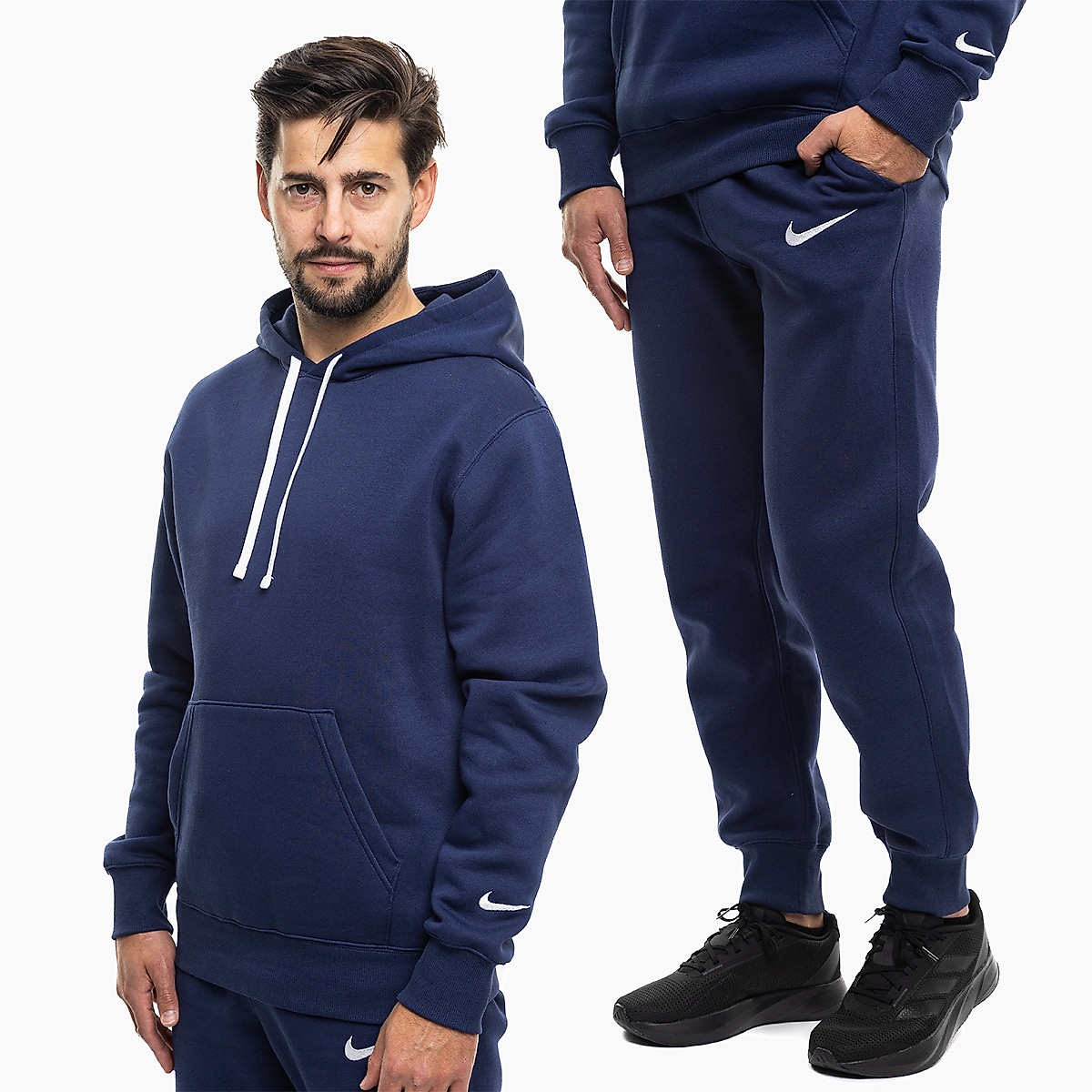 Nike Herren Trainingsanzug Park 26 Fleece Pull Over Hooded IO9035 410/IB1248 410