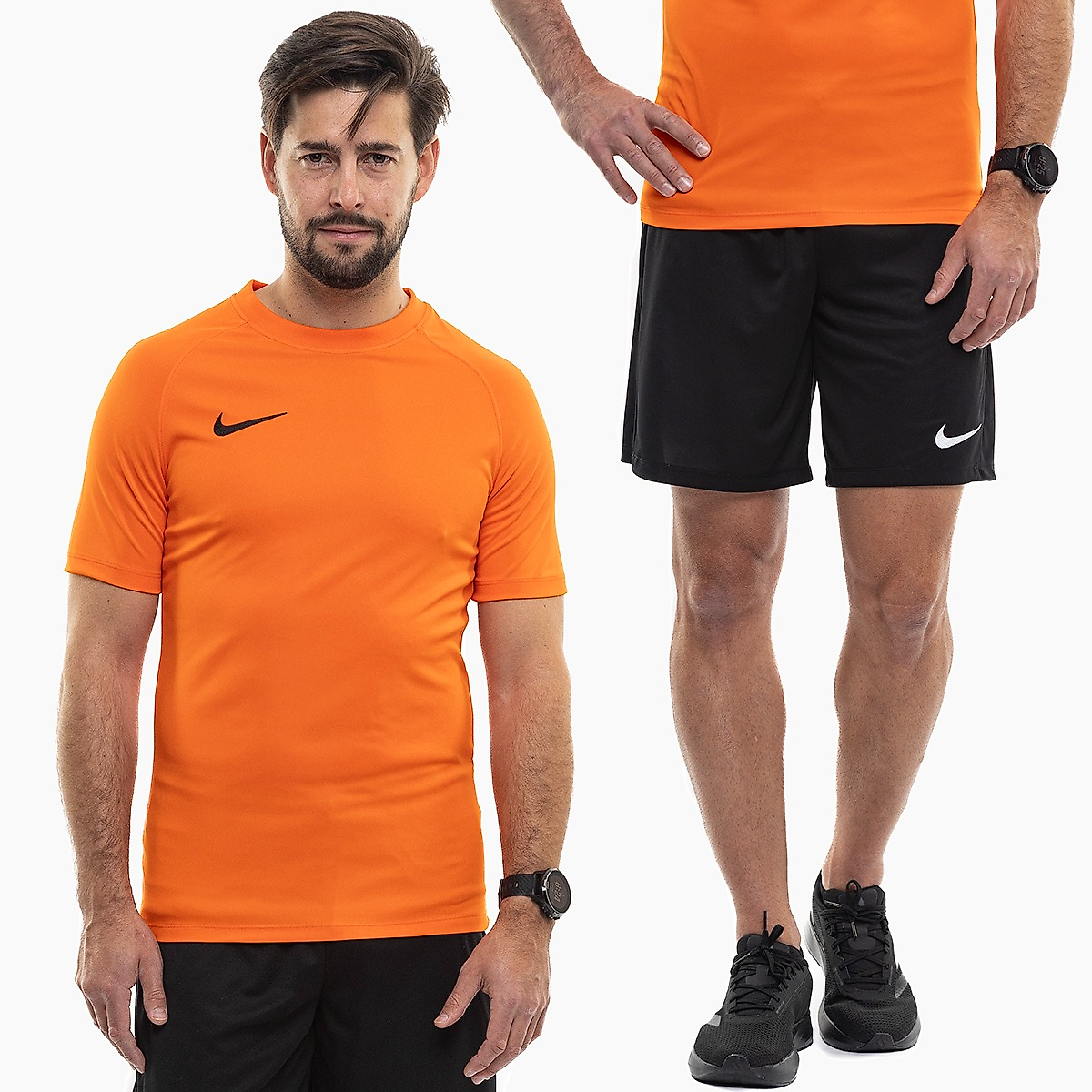 Nike Herren Sportbekleidung Trikot Shorts Park VIII Jersey HV8173 819/BV6855 010