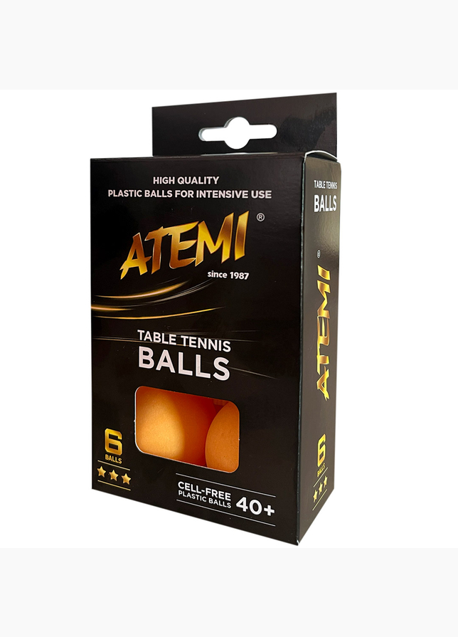 Atemi Tischtennisbälle *** 6p Atemi Tischtennisbälle *** 6p