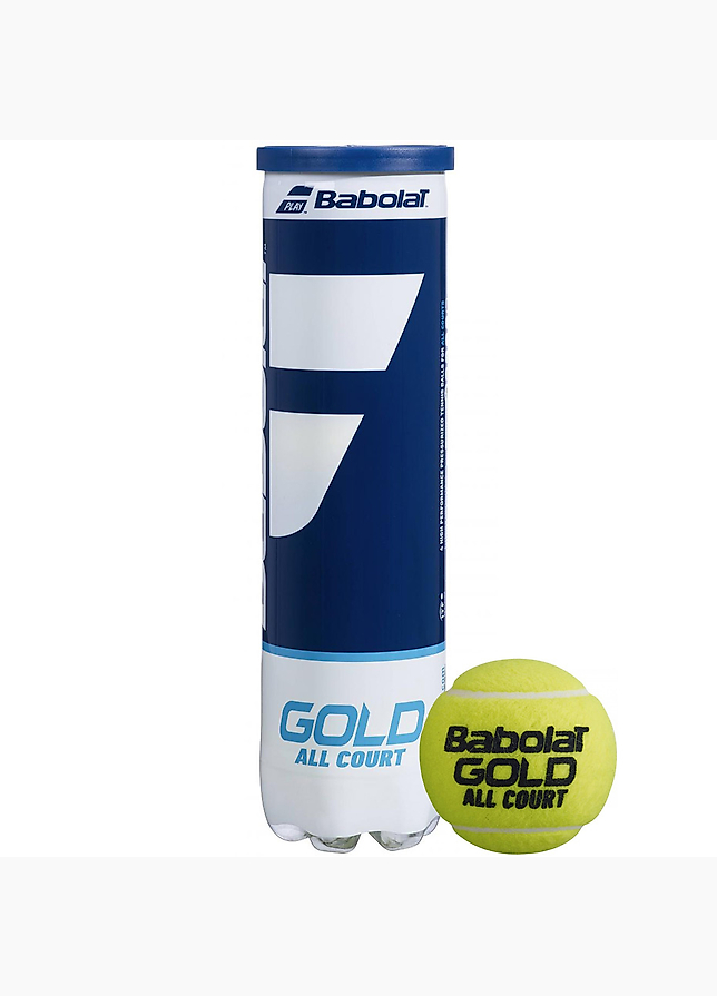 Babolat Tennisbälle Gold All Court 4pcs Babolat Tennisbälle Gold All Court 4pcs