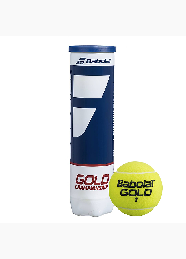 Babolat Tennisbälle Gold Championship 4pcs 502082 Babolat Tennisbälle Gold Championship 4pcs 502082