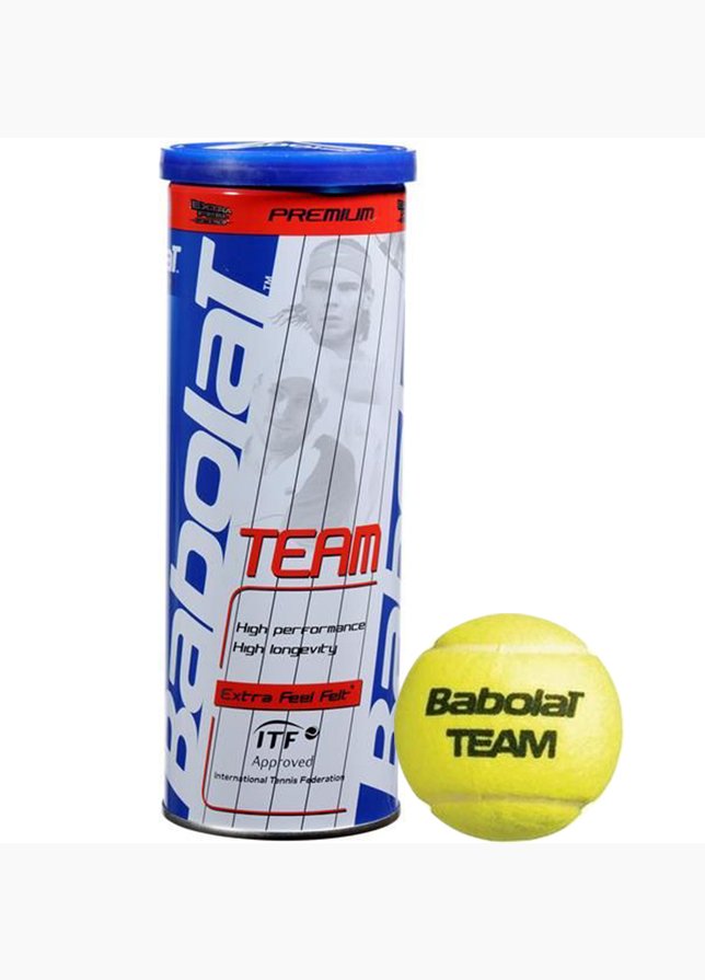 Babolat Tennisbälle 3pcs Team Babolat Tennisbälle 3pcs Team