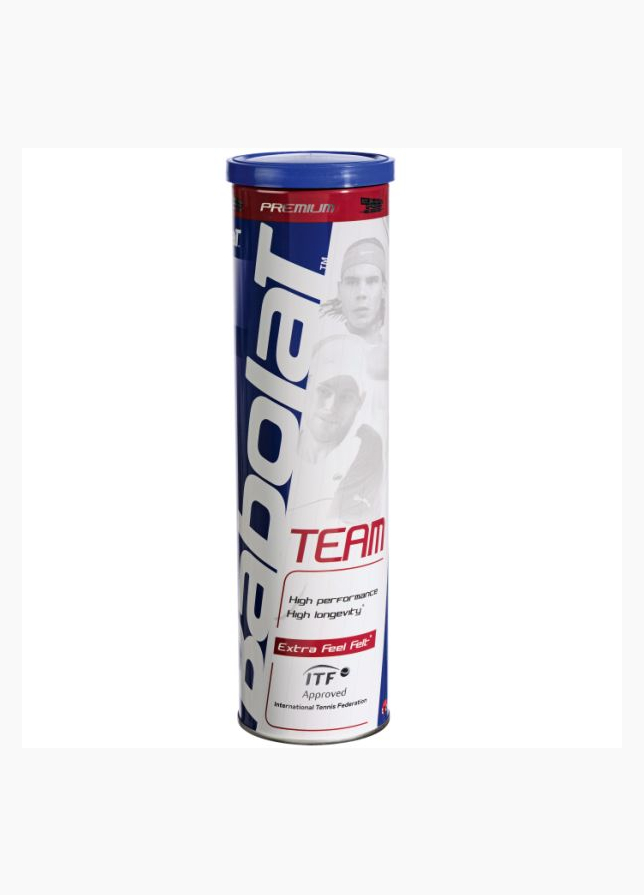Babolat Tennisbälle Team 4pcs Babolat Tennisbälle Team 4pcs