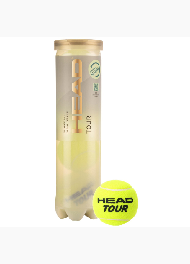 Head Tennisbälle Tour 4pcs Head Tennisbälle Tour 4pcs