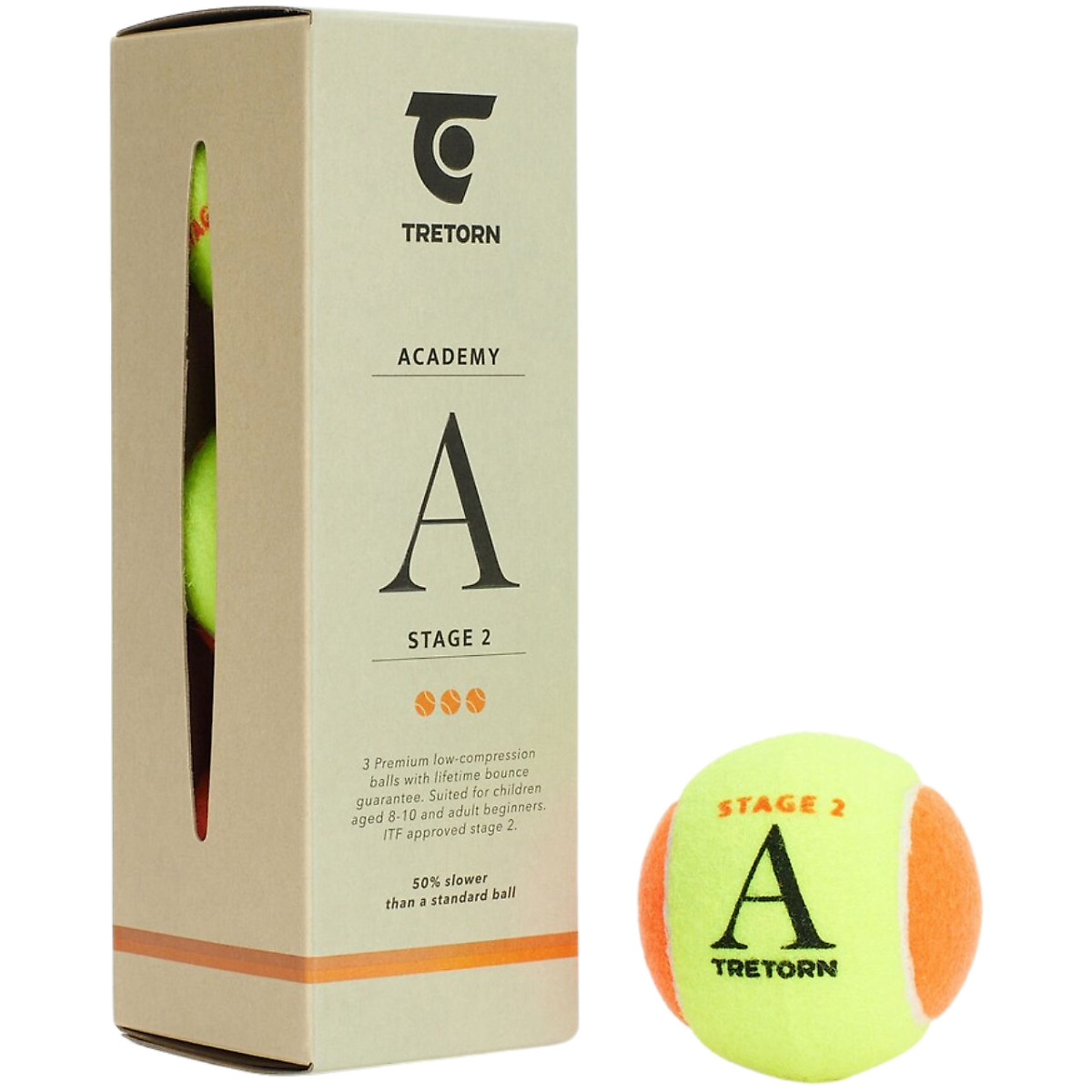 Tretorn Tennisbälle Academy 3 pcs 3T525 473625