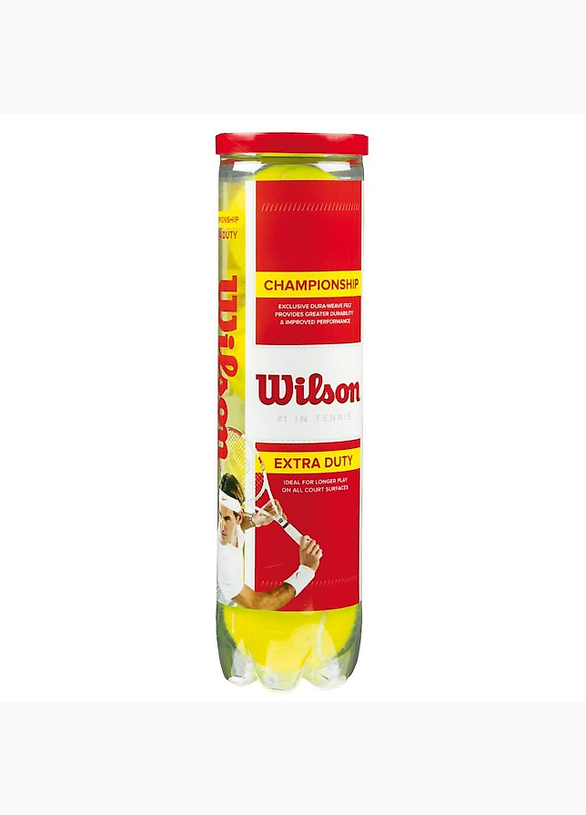 Wilson Tennisbälle Championship 4 pcs WRT110000 Wilson Tennisbälle Championship 4 pcs WRT110000