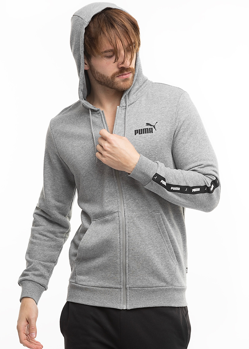PUMA Herren Kapuzenpullover ESS+ Tape Full-Zip Hoodie TR 848768 03