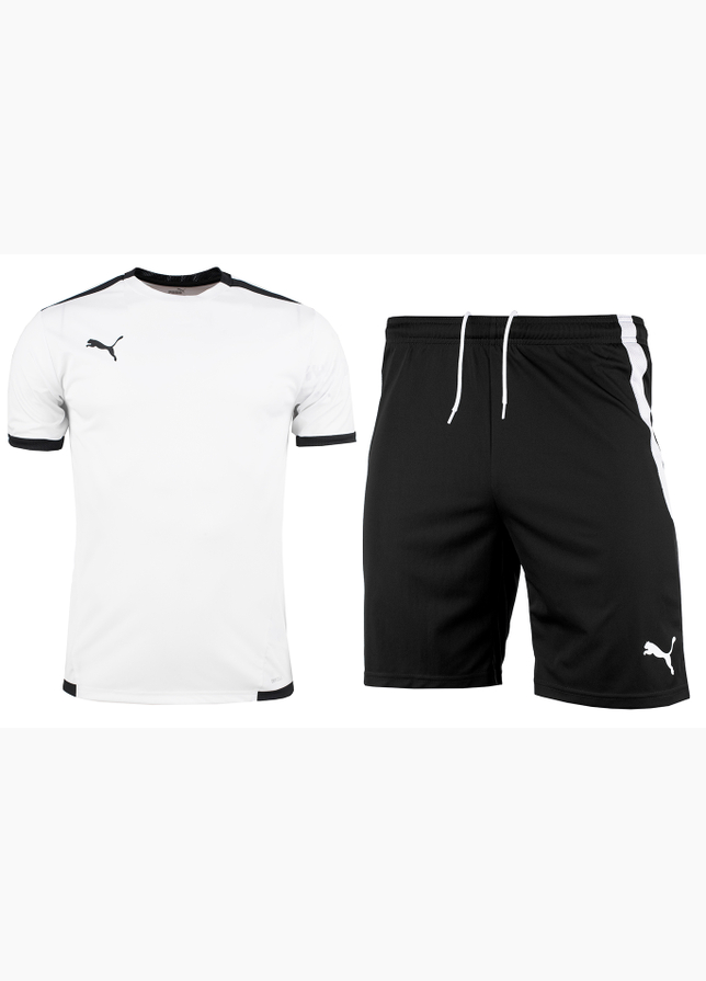 PUMA Sport-Set T-shirt Kurze Hose teamLIGA Jersey 704917 04/704924 03 PUMA Sport-Set T-shirt Kurze Hose teamLIGA Jersey 704917 04/704924 03