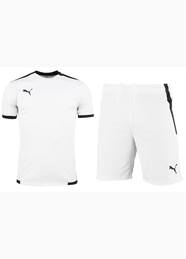 PUMA Sport-Set T-shirt Kurze Hose teamLIGA Jersey 704917 04/704924 04 PUMA Sport-Set T-shirt Kurze Hose teamLIGA Jersey 704917 04/704924 04
