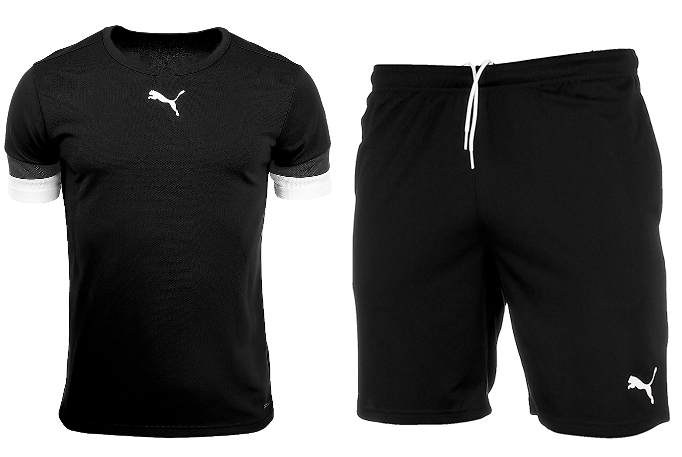 PUMA Sport-Set T-shirt Kurze Hose teamRISE Jersey 704932 03/704942 04