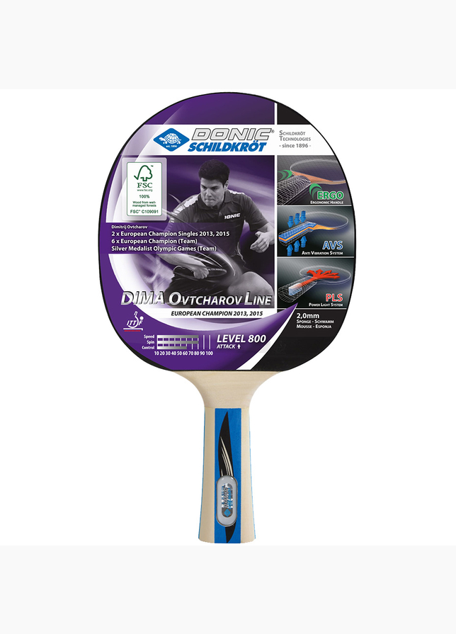 Donic Tischtennisschläger Ovtcharov 800 754414 Donic Tischtennisschläger Ovtcharov 800 754414
