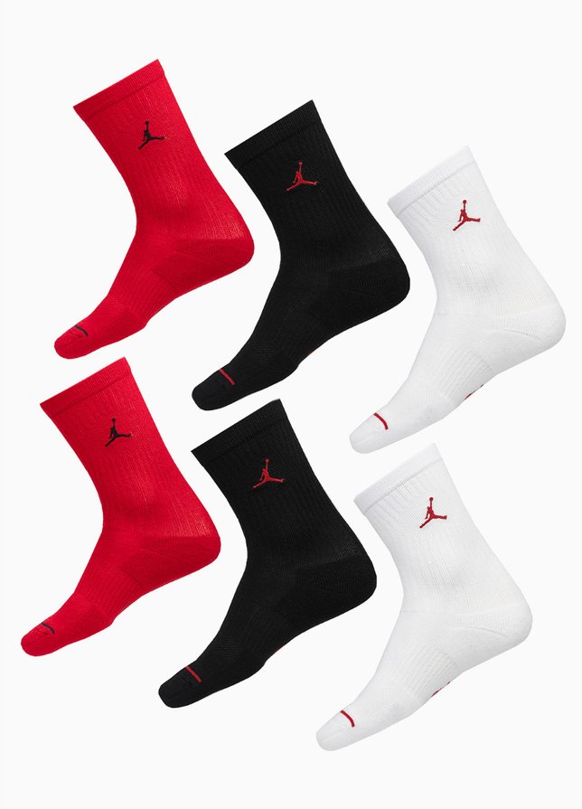Nike Socken Jordan Everyday Cushioned Crew Socks 6-Pack HV6228 900 Nike Socken Jordan Everyday Cushioned Crew Socks 6-Pack HV6228 900