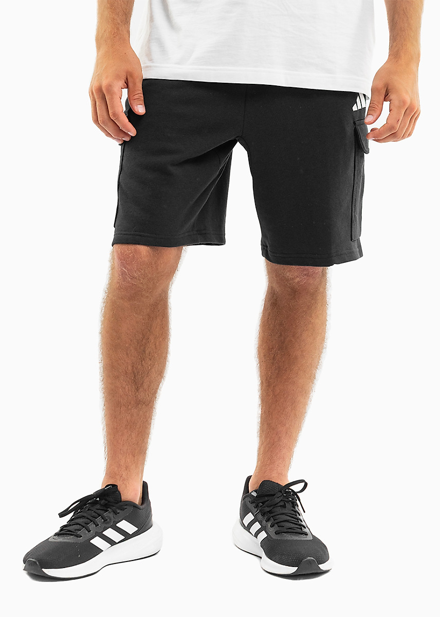 adidas Herren kurze Hose Essentials Feel Cozy French Terry Cargo JE6291
