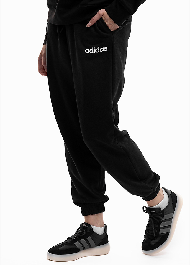 adidas Damenhose Essentials Linear French Terry Cuffed Pants JC5948 adidas Damenhose Essentials Linear French Terry Cuffed Pants JC5948