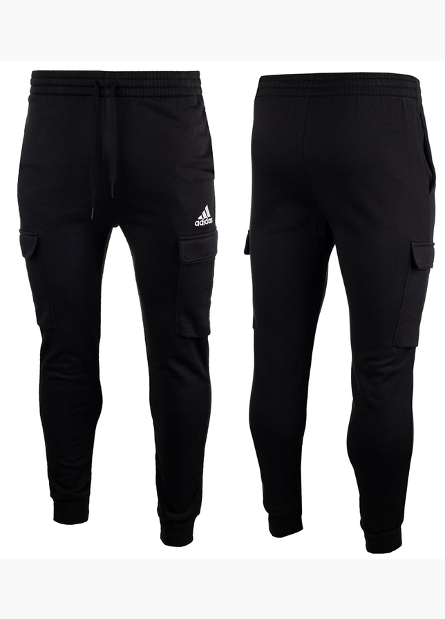 adidas Herrenhose Essentials Fleece Regular Tapered Cargo HL2226 adidas Herrenhose Essentials Fleece Regular Tapered Cargo HL2226
