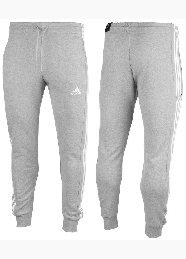adidas Herrenhose Essentials French Terry Tapered Cuff 3-Stripes IC9407 adidas Herrenhose Essentials French Terry Tapered Cuff 3-Stripes IC9407