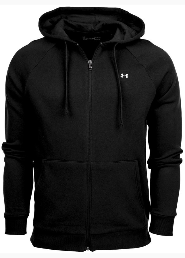 Under Armour Herren Bluse Rival Fleece FZ Hoodie 1357111 001 Under Armour Herren Bluse Rival Fleece FZ Hoodie 1357111 001