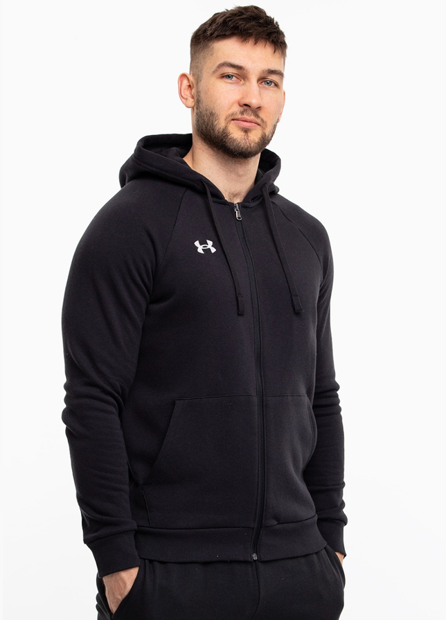 Under Armour Herren Kapuzenpullover Rival Fleece FZ Hoodie 1379767 001 Under Armour Herren Kapuzenpullover Rival Fleece FZ Hoodie 1379767 001