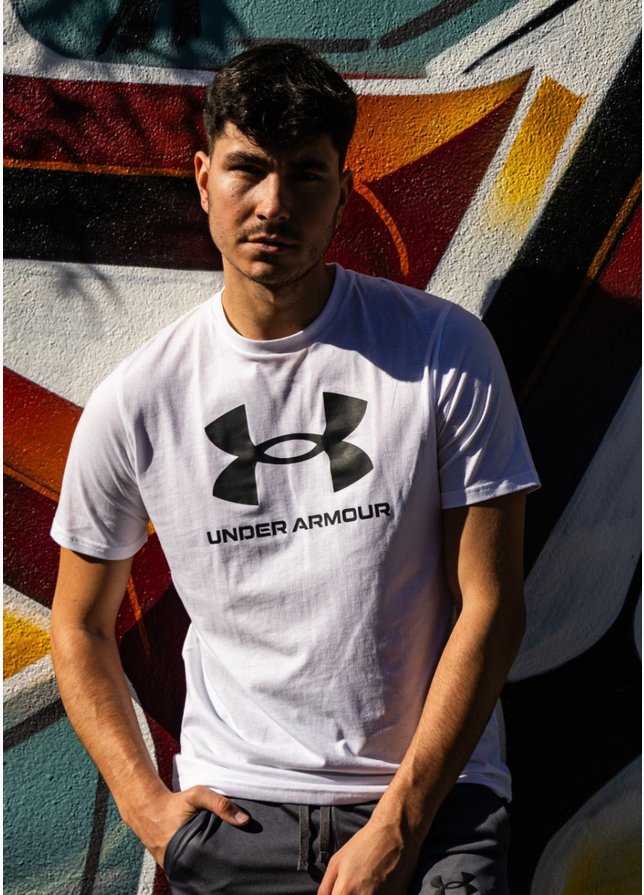 Under Armour Herren T-Shirt Sportstyle Logo 1382911 100 Under Armour Herren T-Shirt Sportstyle Logo 1382911 100