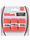 Bild von Wilson Owijka Profile Over Grip 3p WRZ4025RD Produktvariante