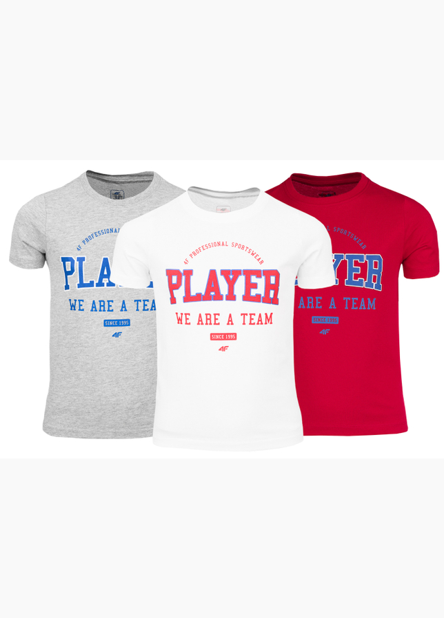 4F Kinder T-Shirts Set HJZ22 JTSM007 10S/27M/62S 4F Kinder T-Shirts Set HJZ22 JTSM007 10S/27M/62S