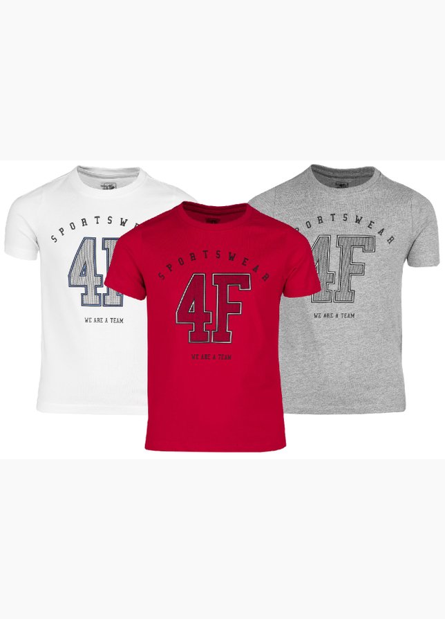 4F Kinder T-Shirts Set HJZ22 JTSM008 10S/27M/62S 4F Kinder T-Shirts Set HJZ22 JTSM008 10S/27M/62S