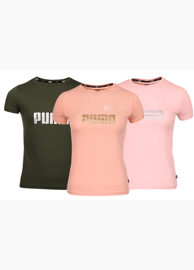 PUMA Kinder T-Shirts Set ESS+ Logo Tee 587041 44/91/36 PUMA Kinder T-Shirts Set ESS+ Logo Tee 587041 44/91/36