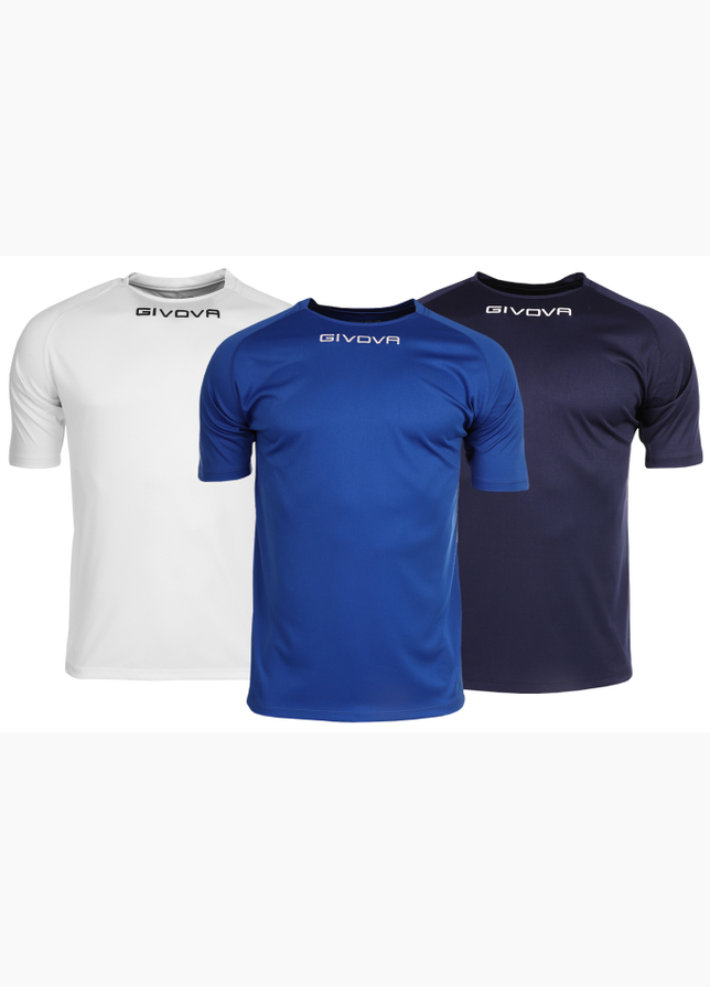 Givova T-Shirt Satz Capo MC MAC03 0003/0002/0004 Givova T-Shirt Satz Capo MC MAC03 0003/0002/0004