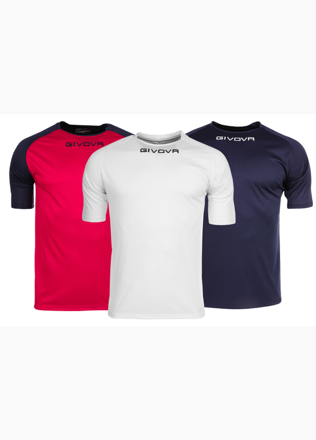 Givova T-Shirt Satz Capo MC MAC03 0003/1204/0004 Givova T-Shirt Satz Capo MC MAC03 0003/1204/0004